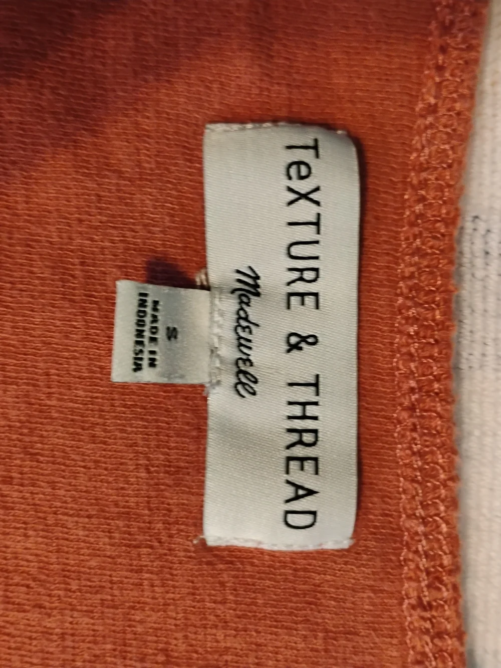Madewell Terracotta Wrap Peplum Short-Sleeve Blouse